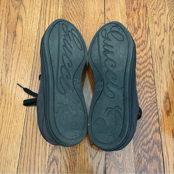 Authentic Gucci Black Miro Soft Sneakers - Picture 13 of 15